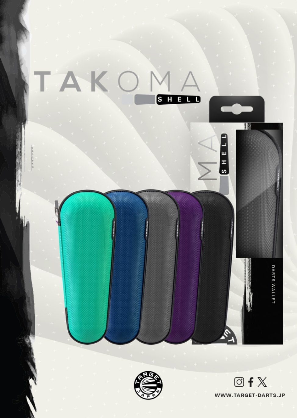  Target Japan Takoma Shell Dart Wallet