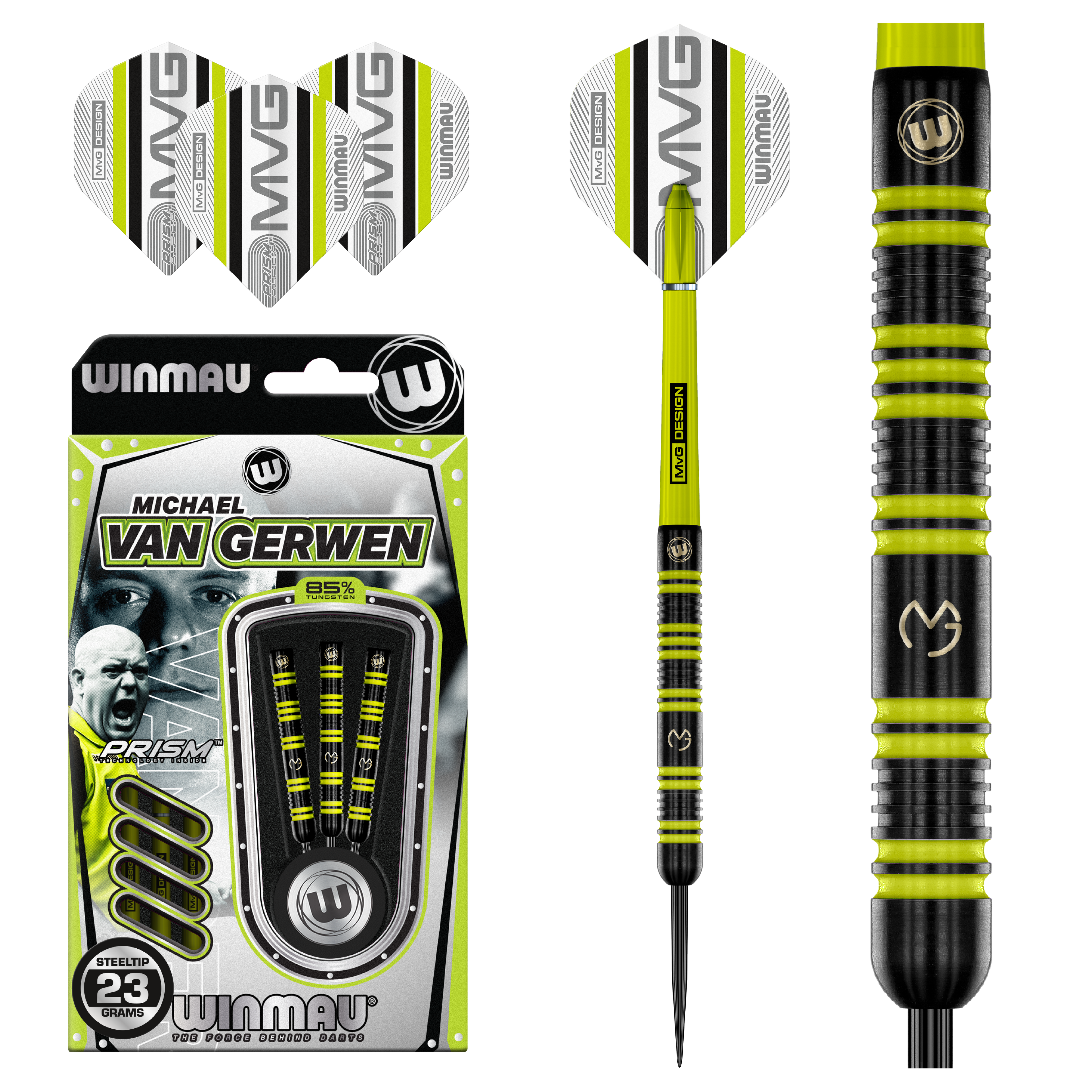  Winmau Michael Van Gerwen Pro-Series 85% Tungsten Steeldarts