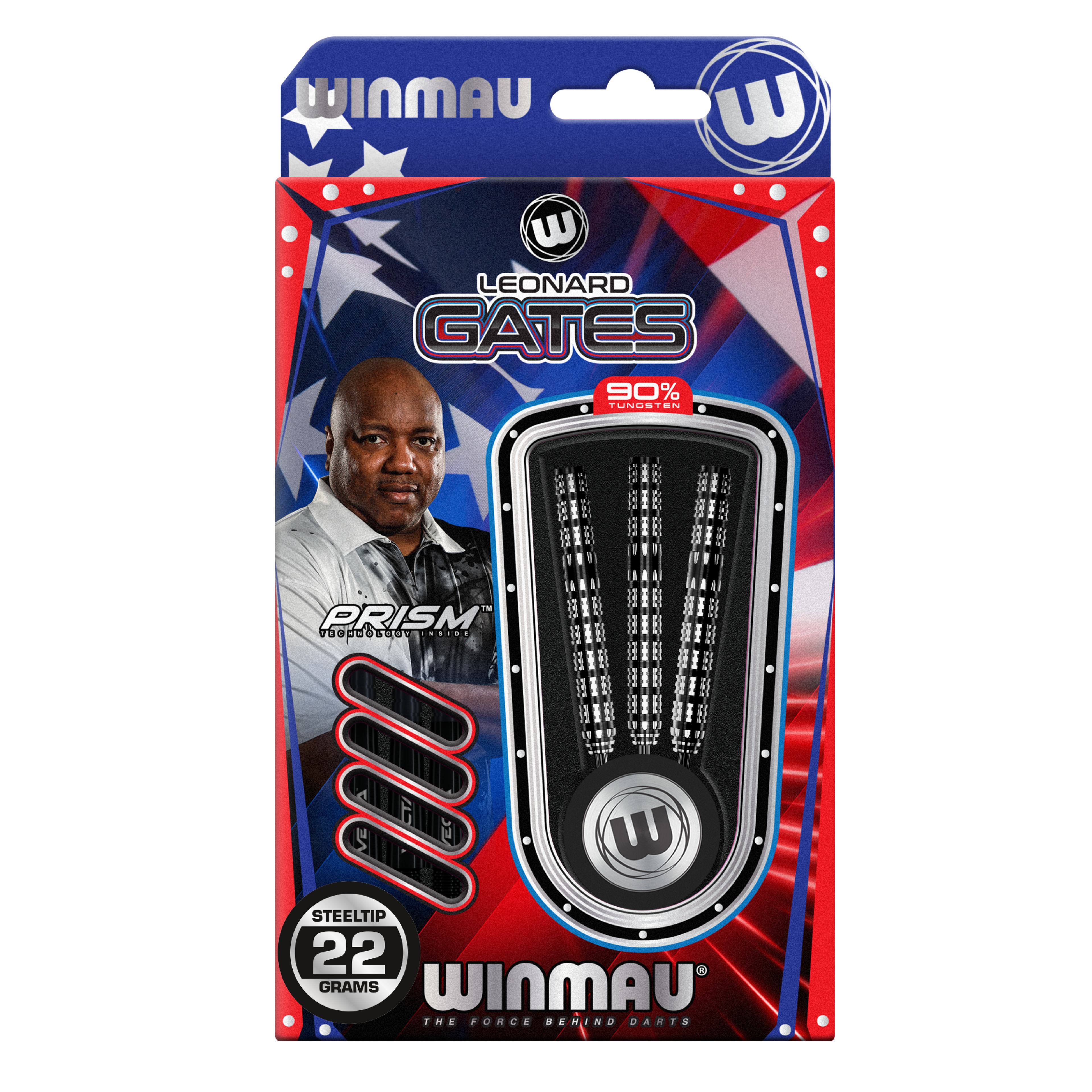  Winmau Leonard Gates 90% Tungsten Steeldarts