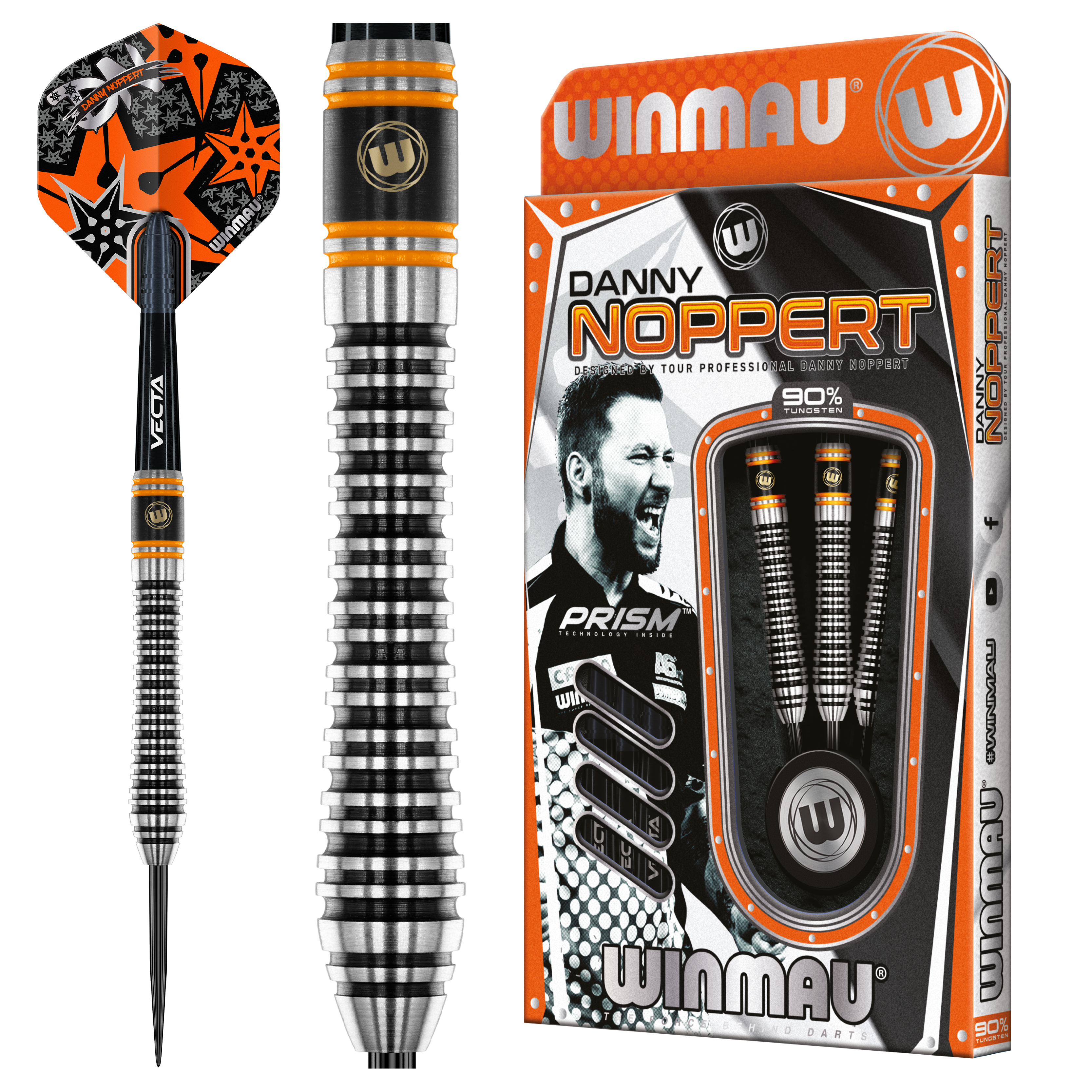  Winmau Danny Noppert Signature Edition 90% Tungsten Steeldarts