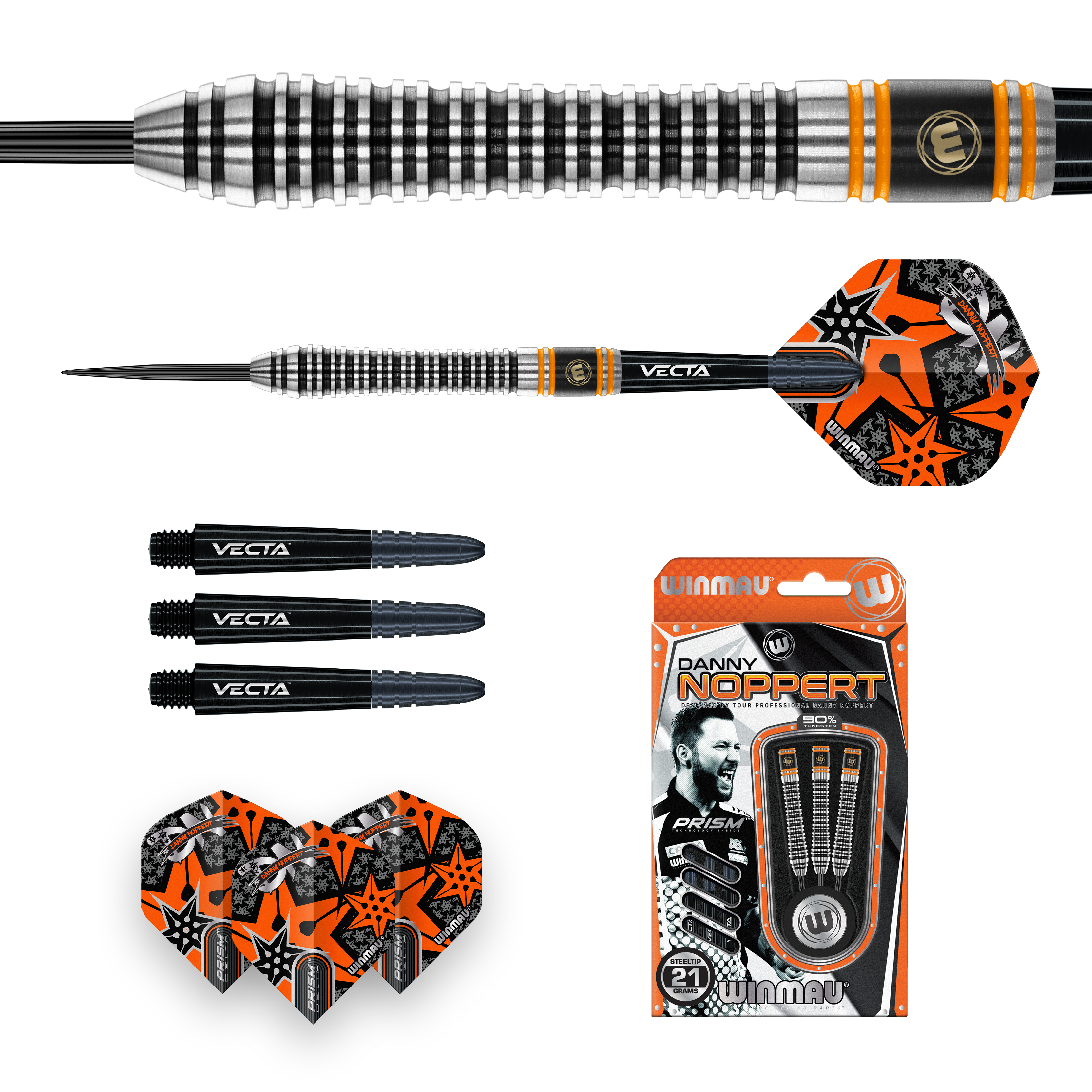  Winmau Danny Noppert Signature Edition 90% Tungsten Steeldarts