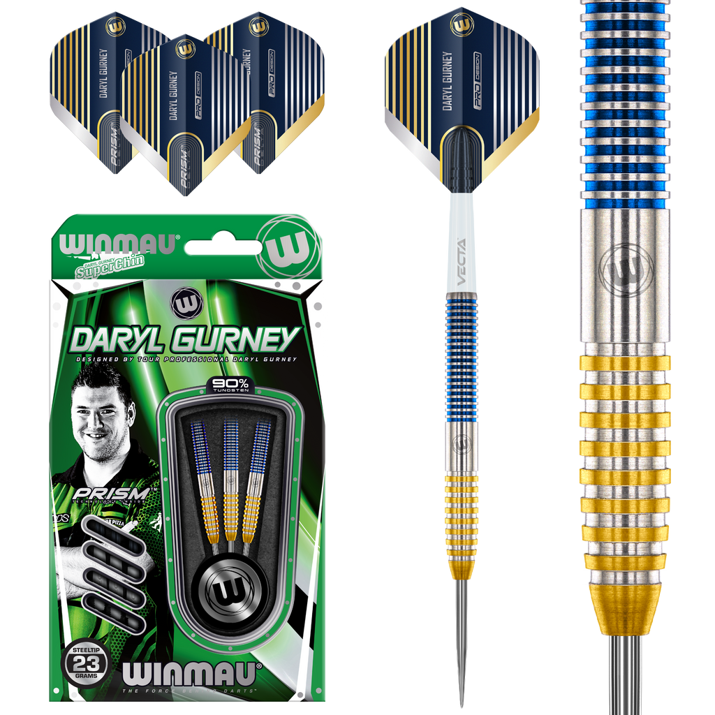  Winmau Daryl Gurney SC 1.0 90% Tungsten Steeldarts