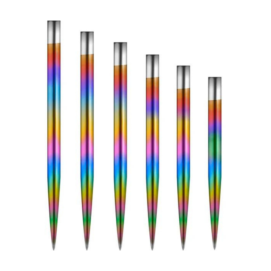  Mission Glide Dart Points - Rainbow