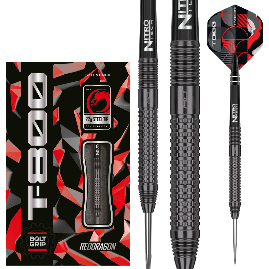  RedDragon T-800 90% Tungsten Steeldarts