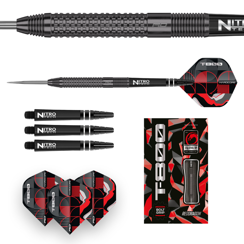  RedDragon T-800 90% Tungsten Steeldarts