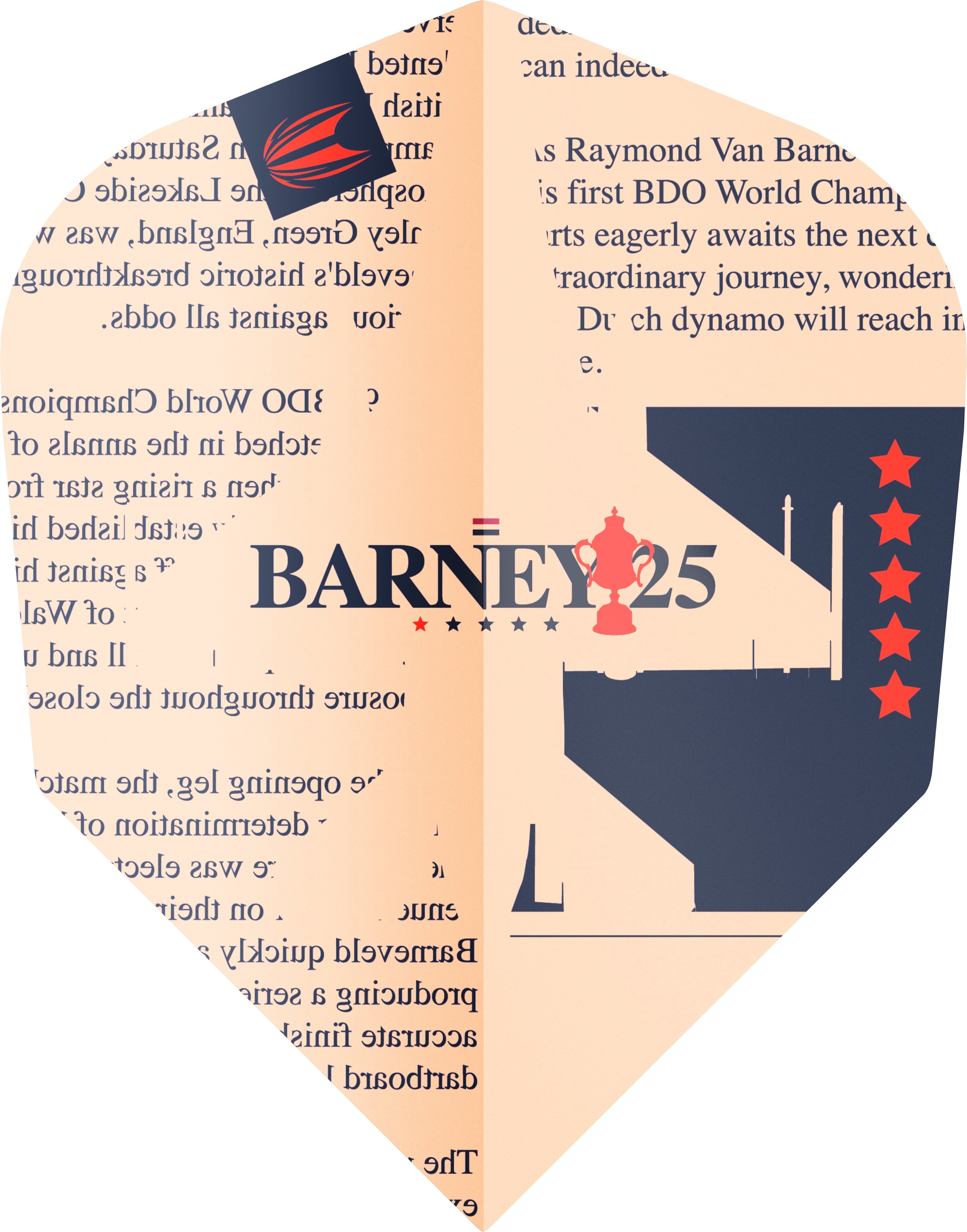  Target Flights Barney25 Pro. Ultra NO6 - 3 Sets