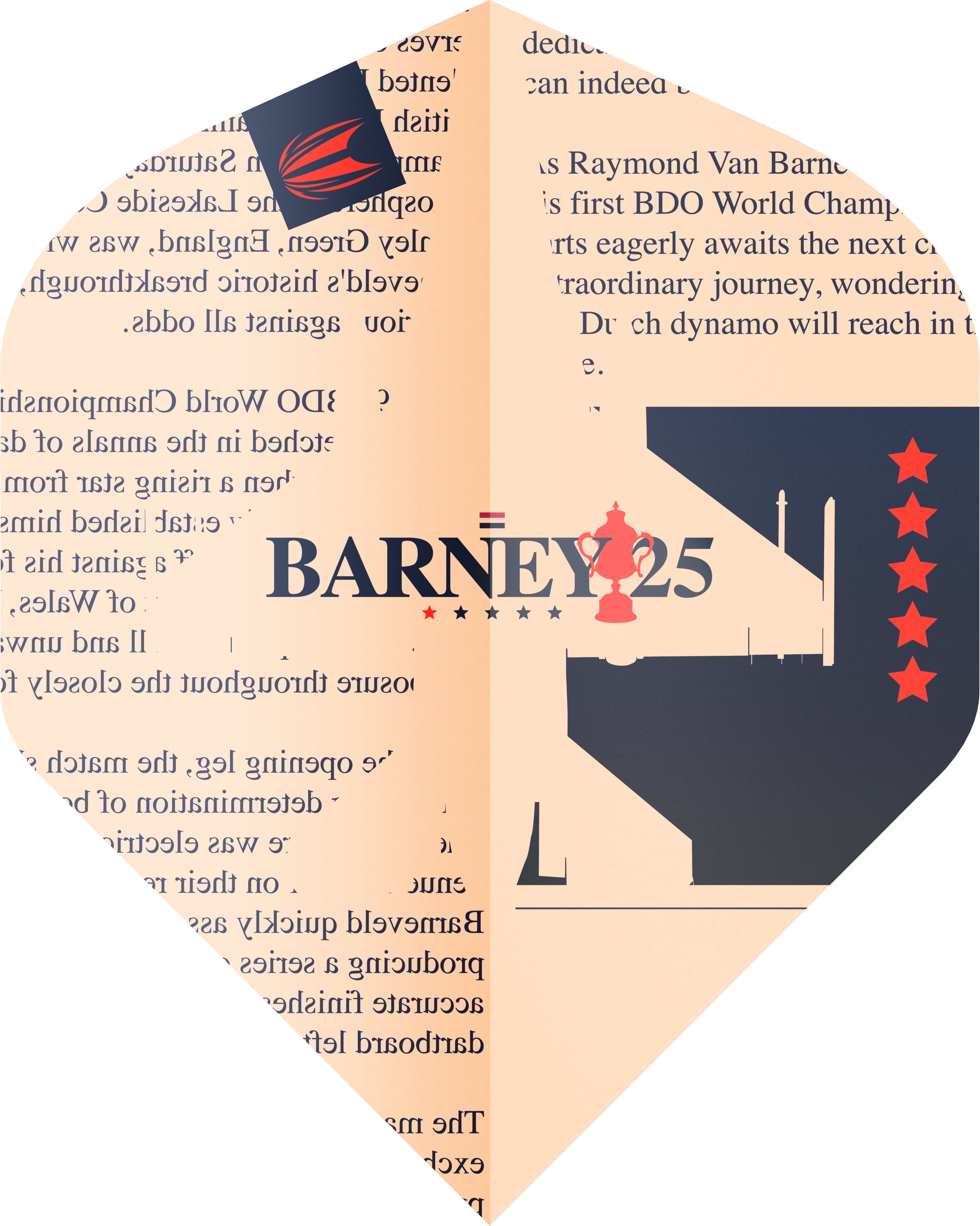  Target Flights Barney25 Pro. Ultra NO2 - 3 Sets