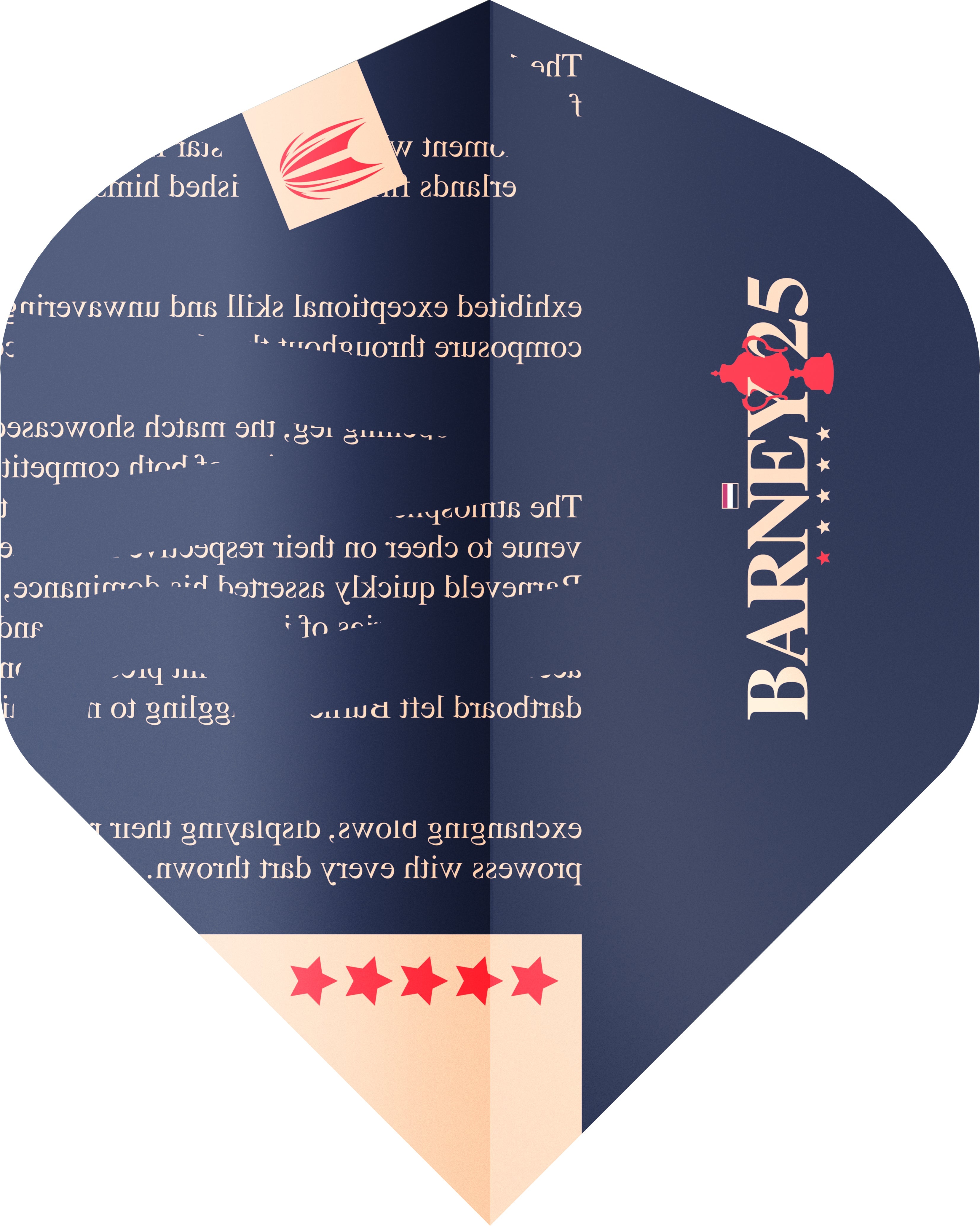  Target Flights Barney25 Pro. Ultra NO2 - 3 Sets