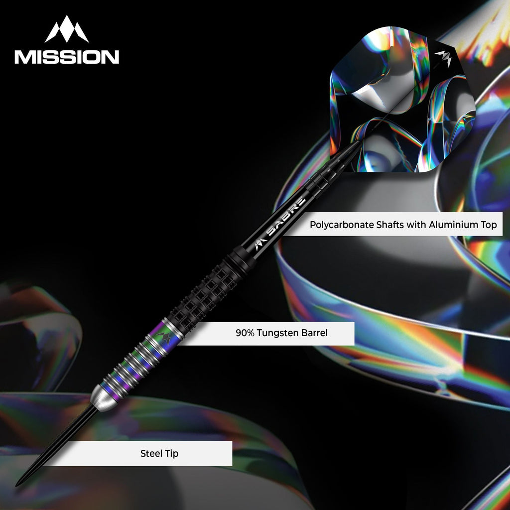  Mission Iridian 90% Tungsten Steeldarts