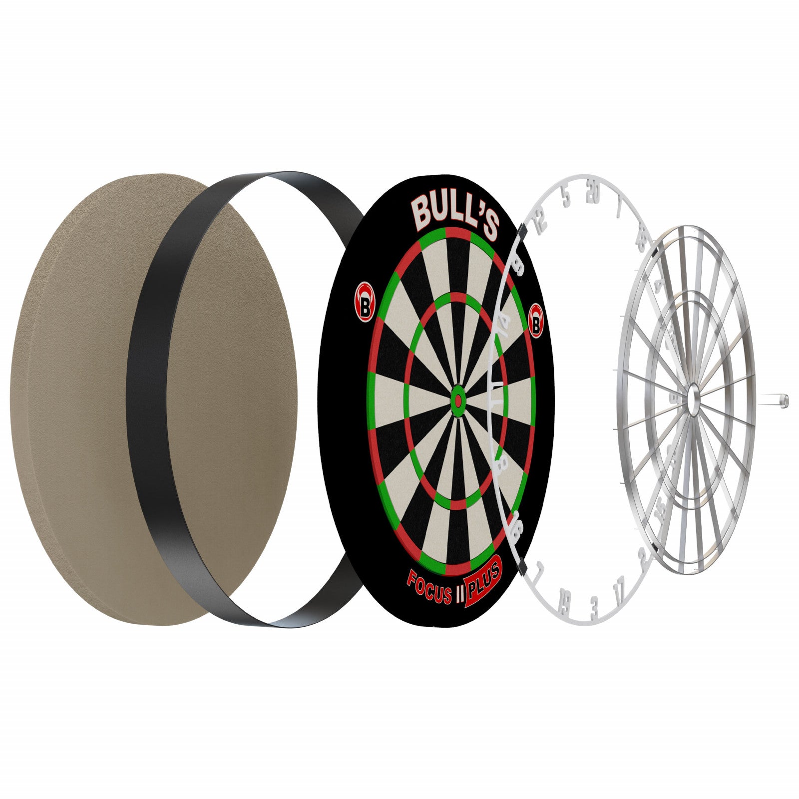  Bull´s Focus II Plus Dartboard