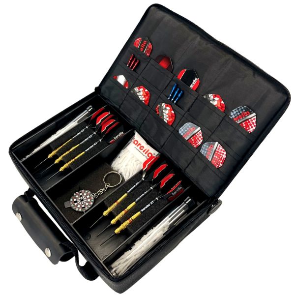  Karella MASTER PAK Dartscase - Schwarz