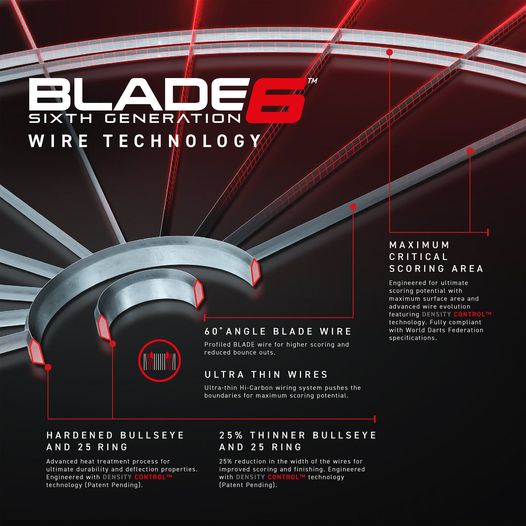  Winmau Blade 6 Steeldartboard
