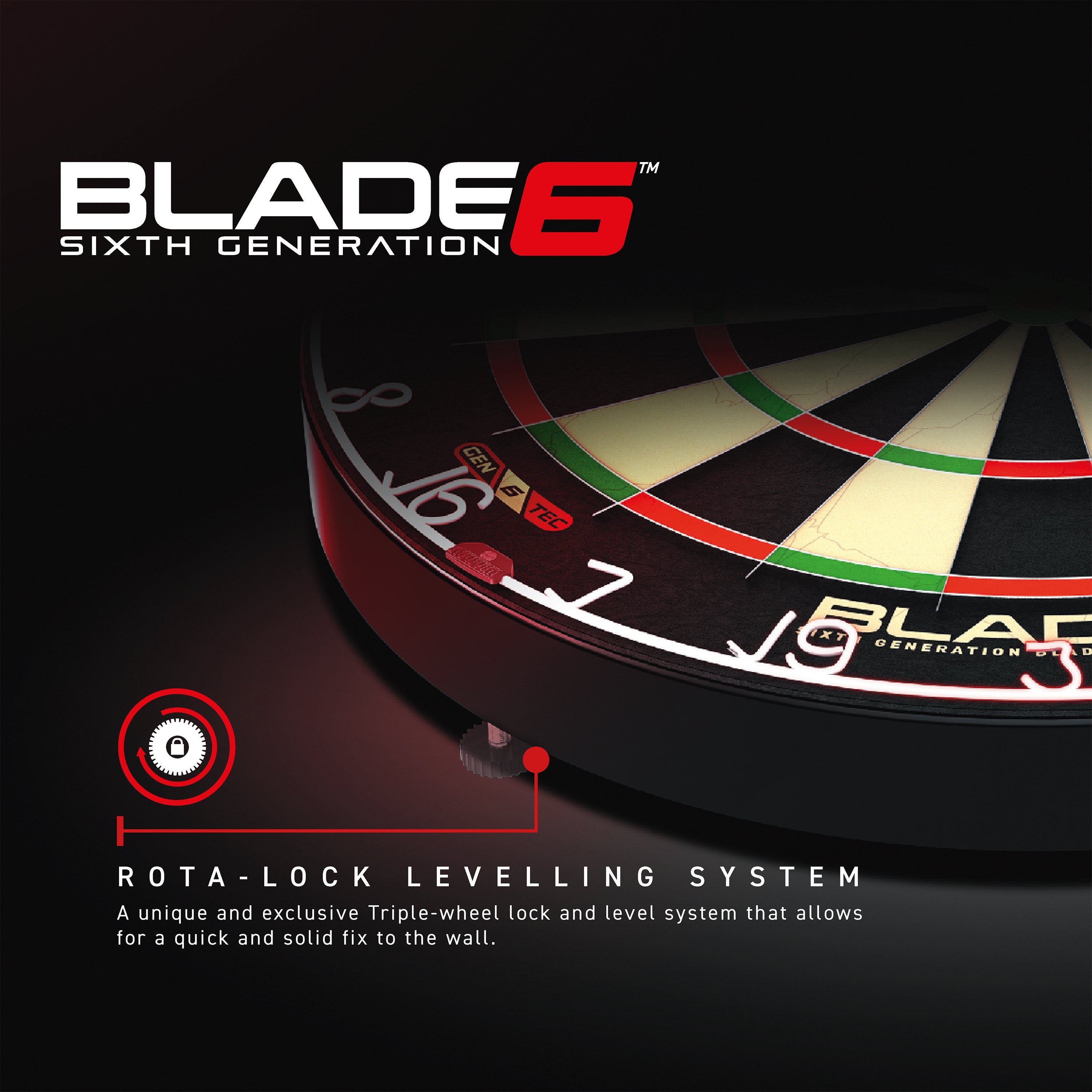  Winmau Blade 6 Steeldartboard