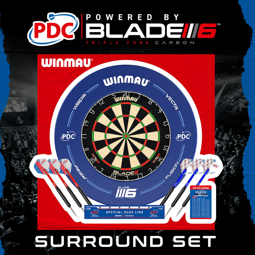  Winmau PDC Dartboard Surround Set