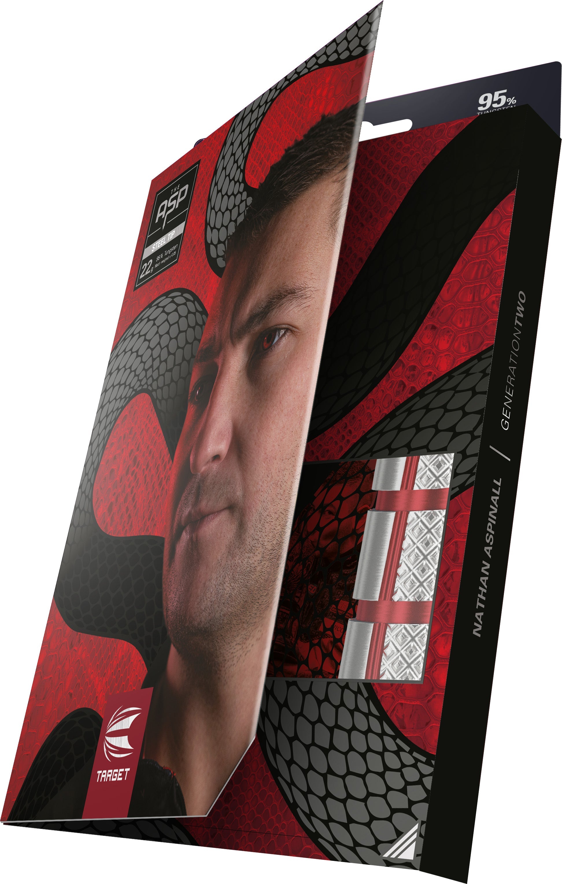  Target Nathan Aspinall G2 95% Tungsten Swiss Point Steeldarts