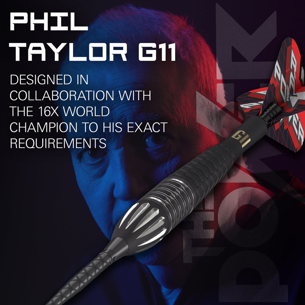  Target Phil Taylor RAW Power G11 95% Tungsten Swiss Point Steeldarts