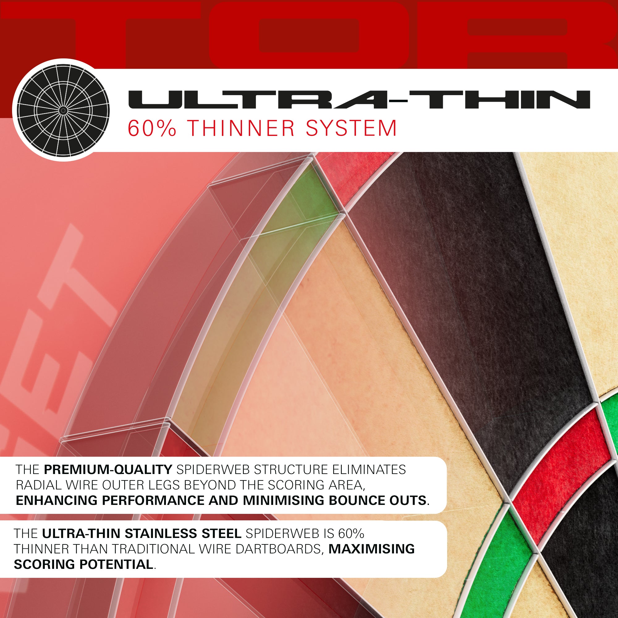  Target TOR Steeldartboard