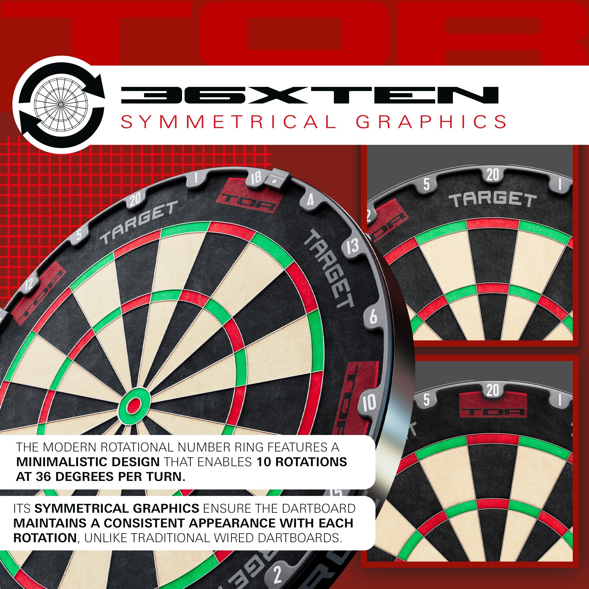  Target TOR Steeldartboard