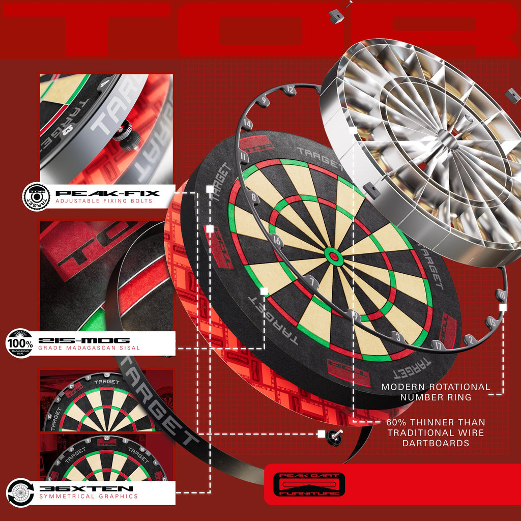  Target TOR Steeldartboard