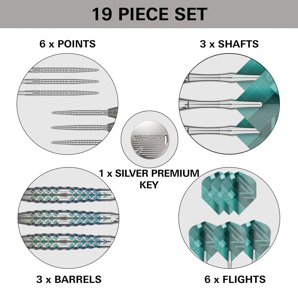  Target Rove 02 90% Tungsten Swiss Point Steeldarts