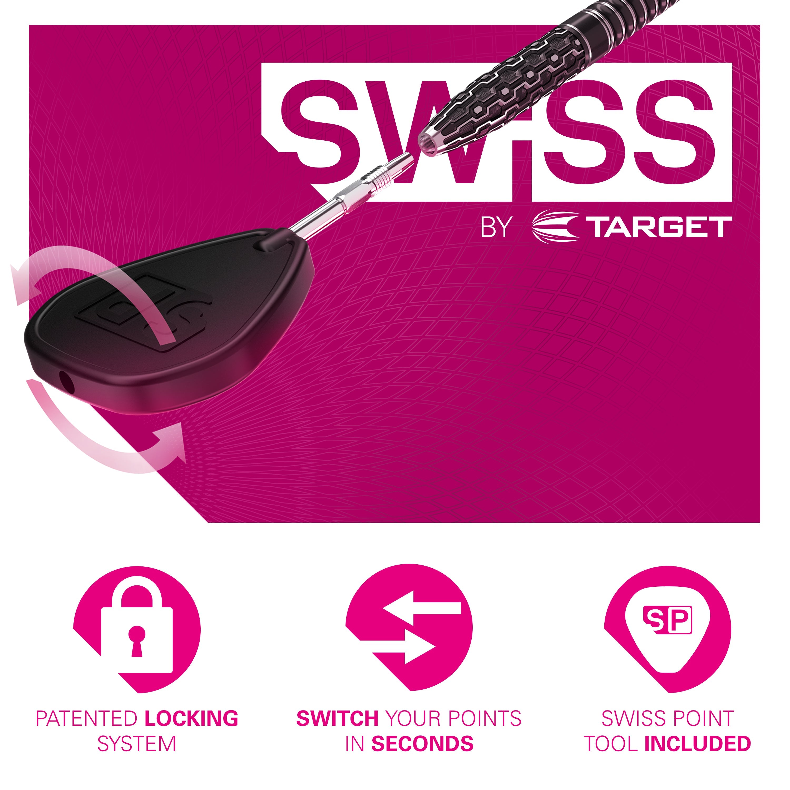  Target 2BA Swiss Converter Tool - Schwarz