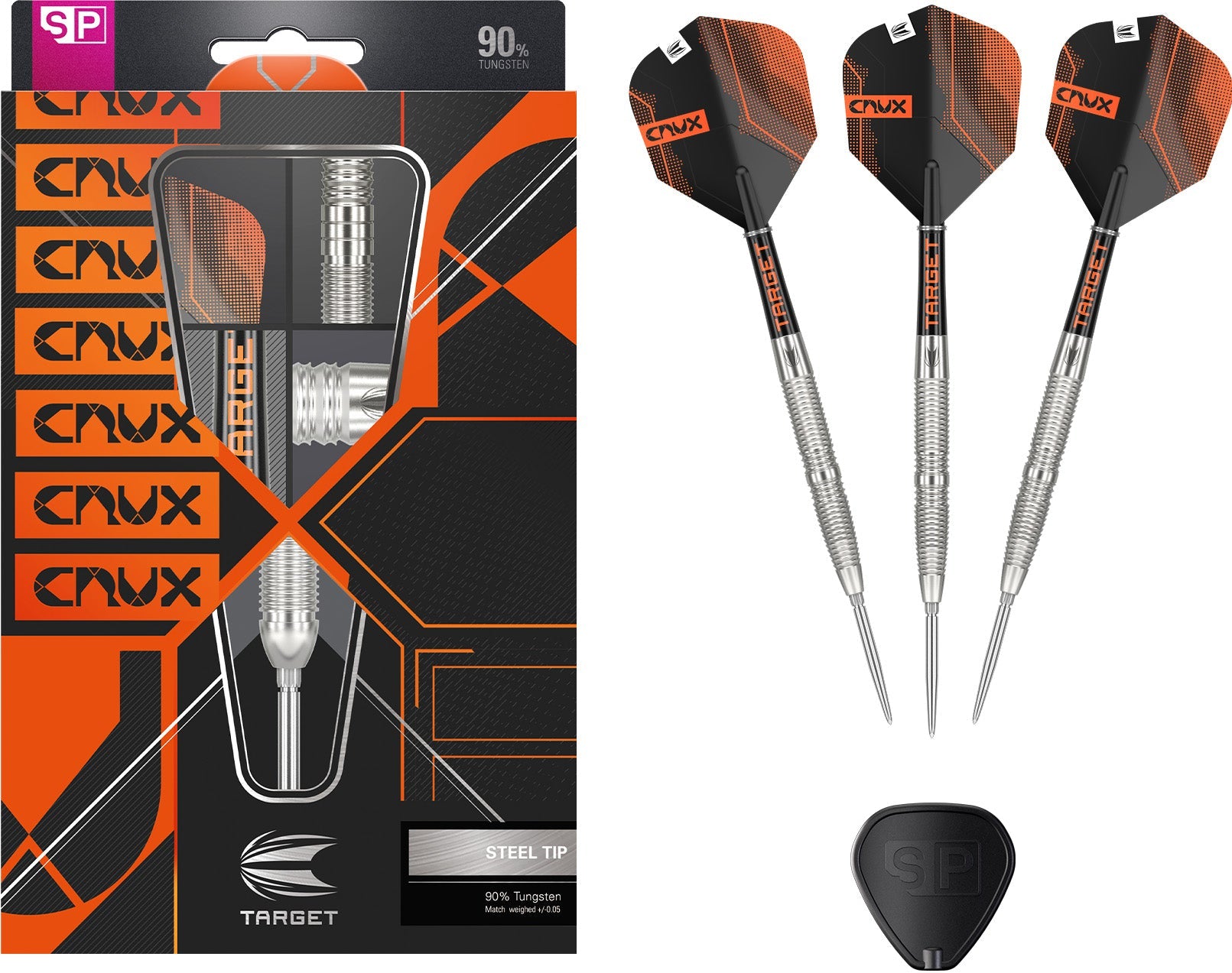  Target Crux 02 90% Tungsten Swiss Point Steeldarts