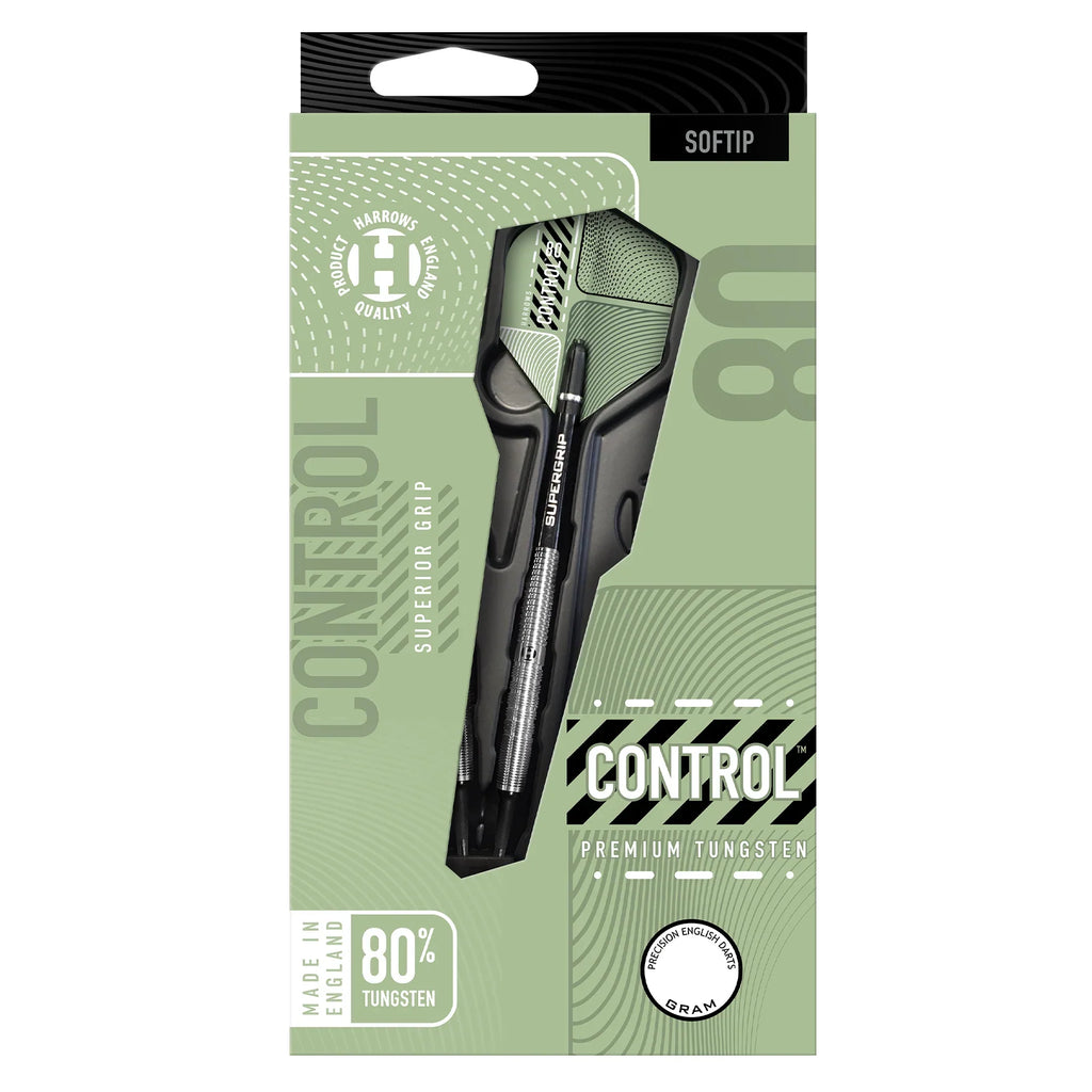  Harrows Control Tapered 80% Tungsten Softdarts