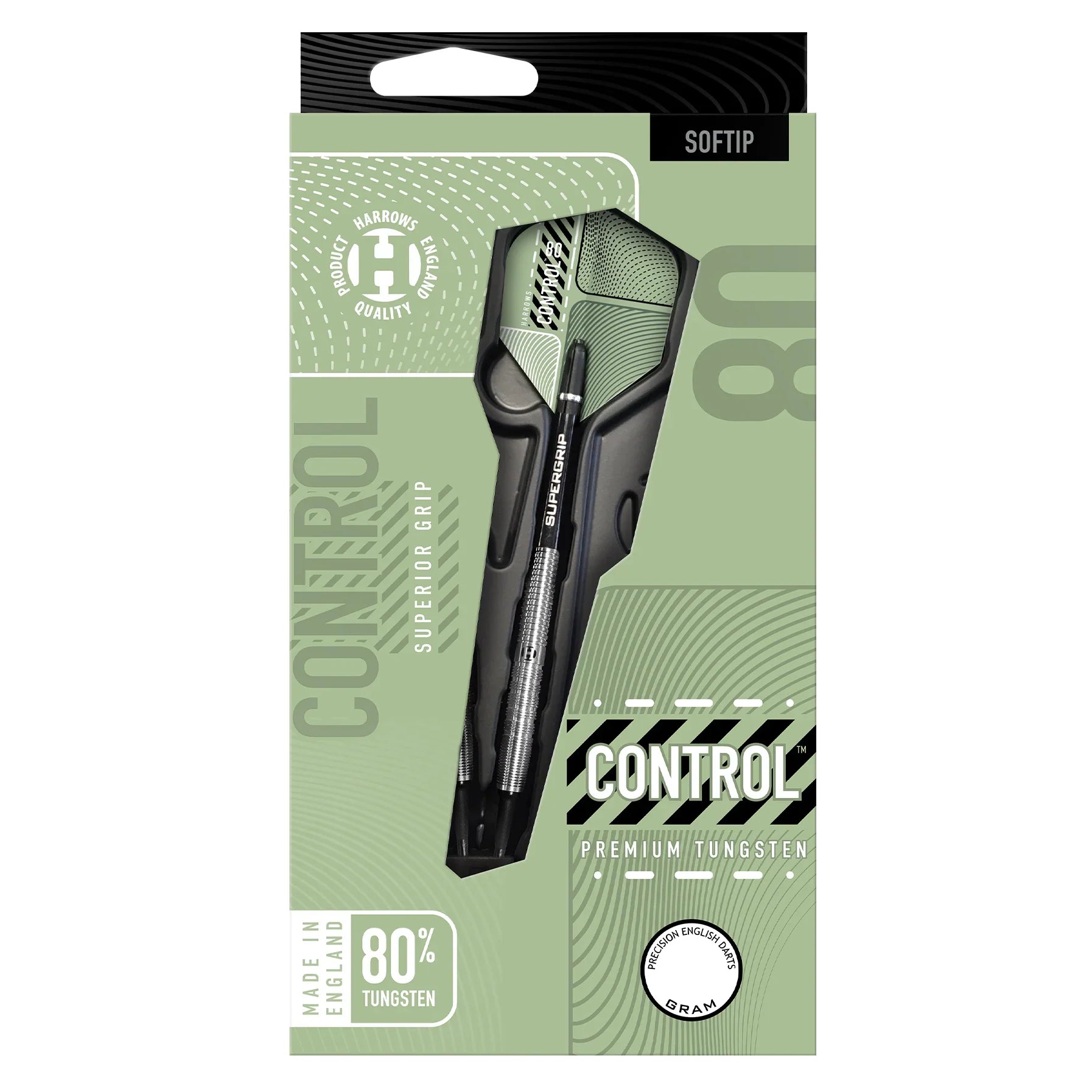  Harrows Control Tapered 80% Tungsten Softdarts