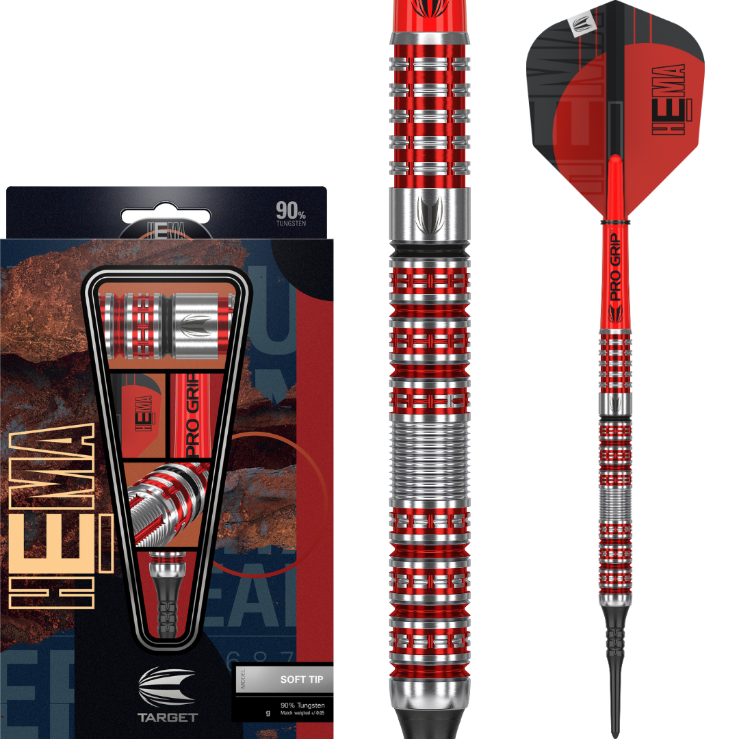  Target Hema 10 90% Tungsten Swiss Point Softdarts