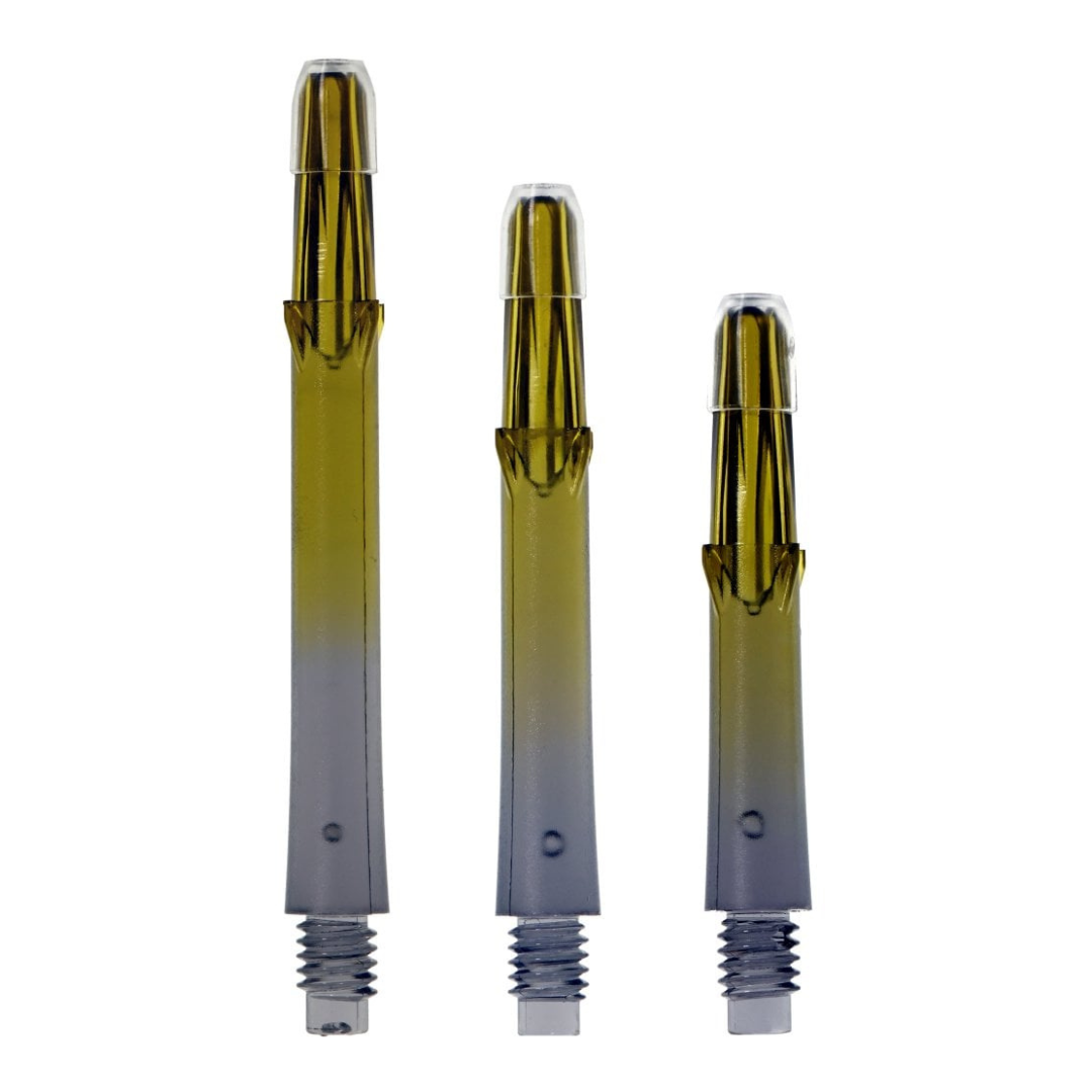  L-Style Locked Straight TwoTone Shafts - Schwarz / Gelb