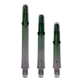  L-Style Locked Straight TwoTone Shafts - Schwarz / Grün
