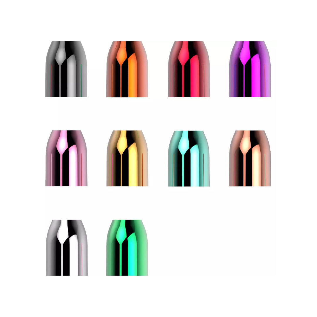  L-Style Premium Champagne Rings