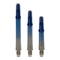  L-Style Locked Straight TwoTone Shafts - Schwarz / Blau