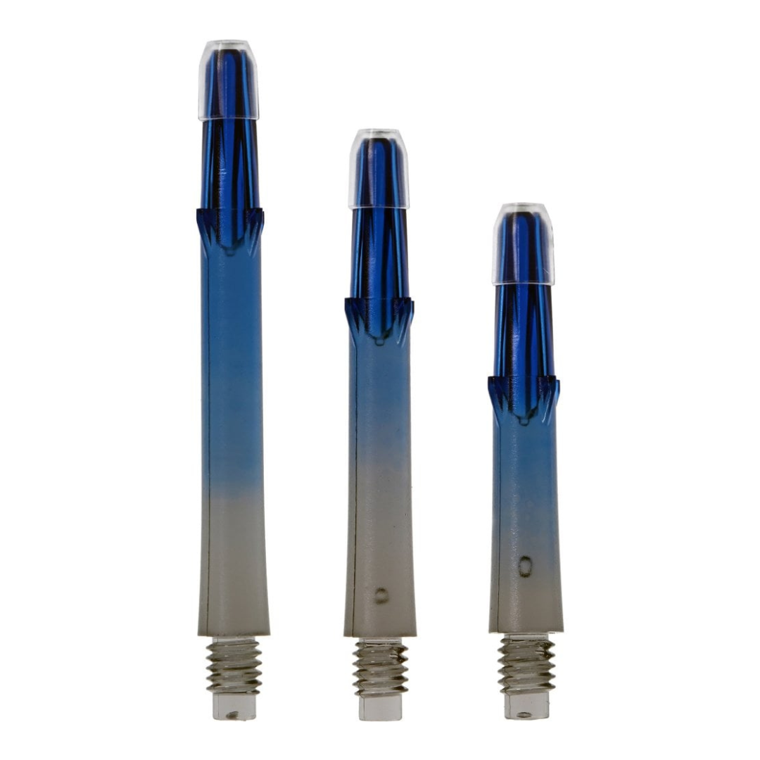  L-Style Locked Straight TwoTone Shafts - Schwarz / Blau