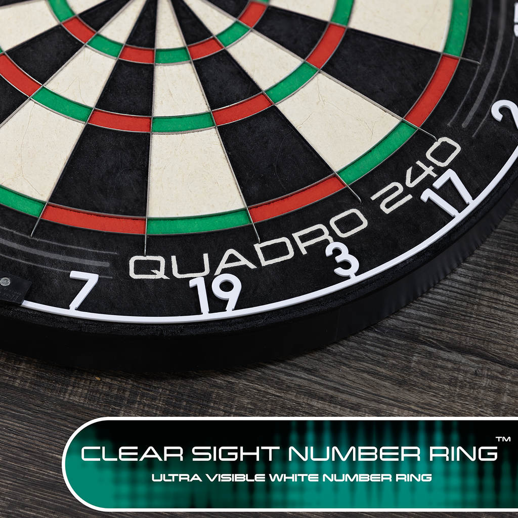  Harrows Quadro 240 Steeldartboard