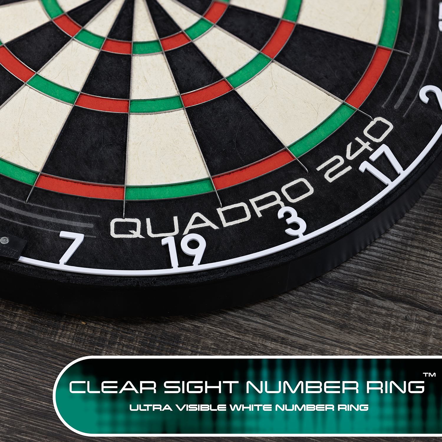  Harrows Quadro 240 Steeldartboard