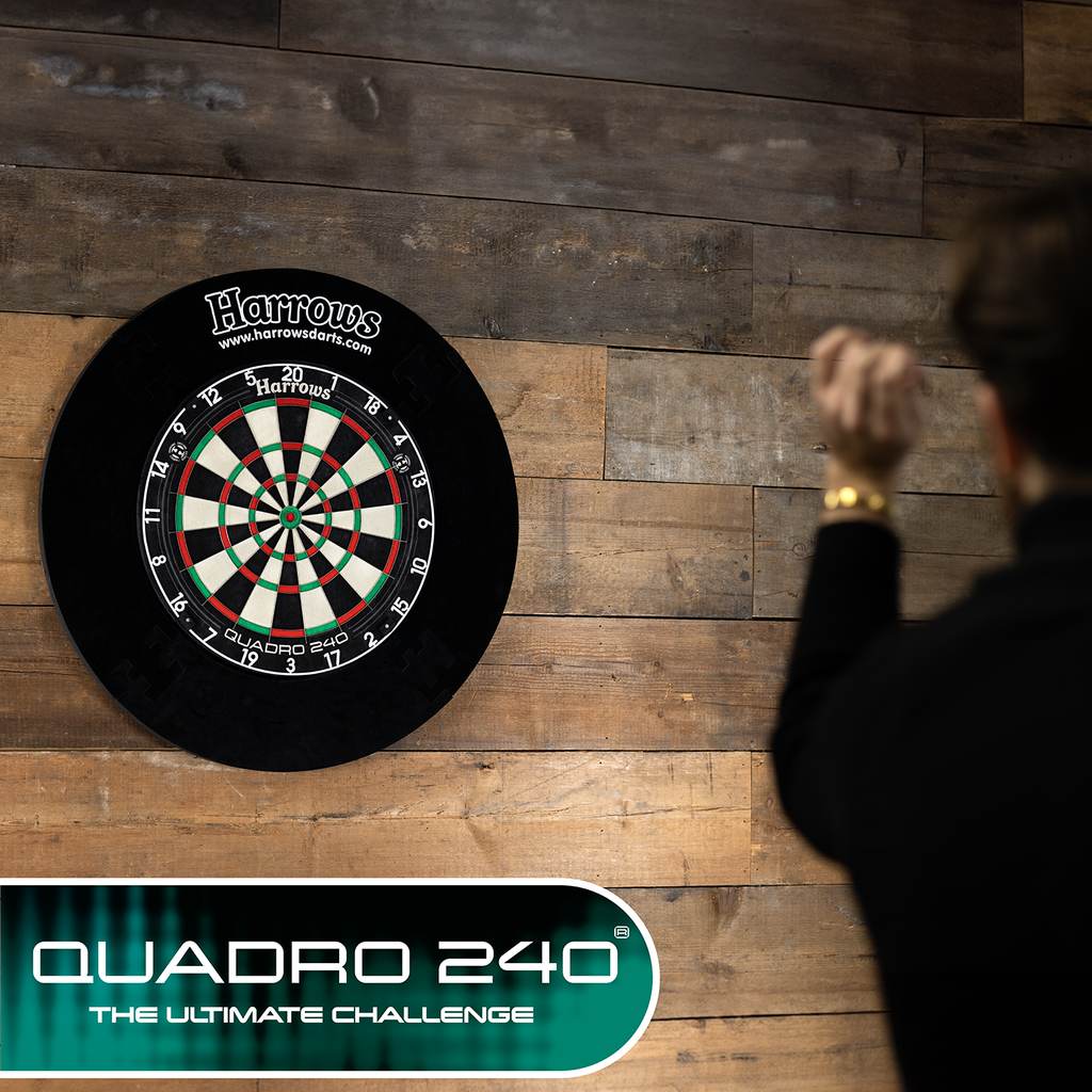  Harrows Quadro 240 Steeldartboard
