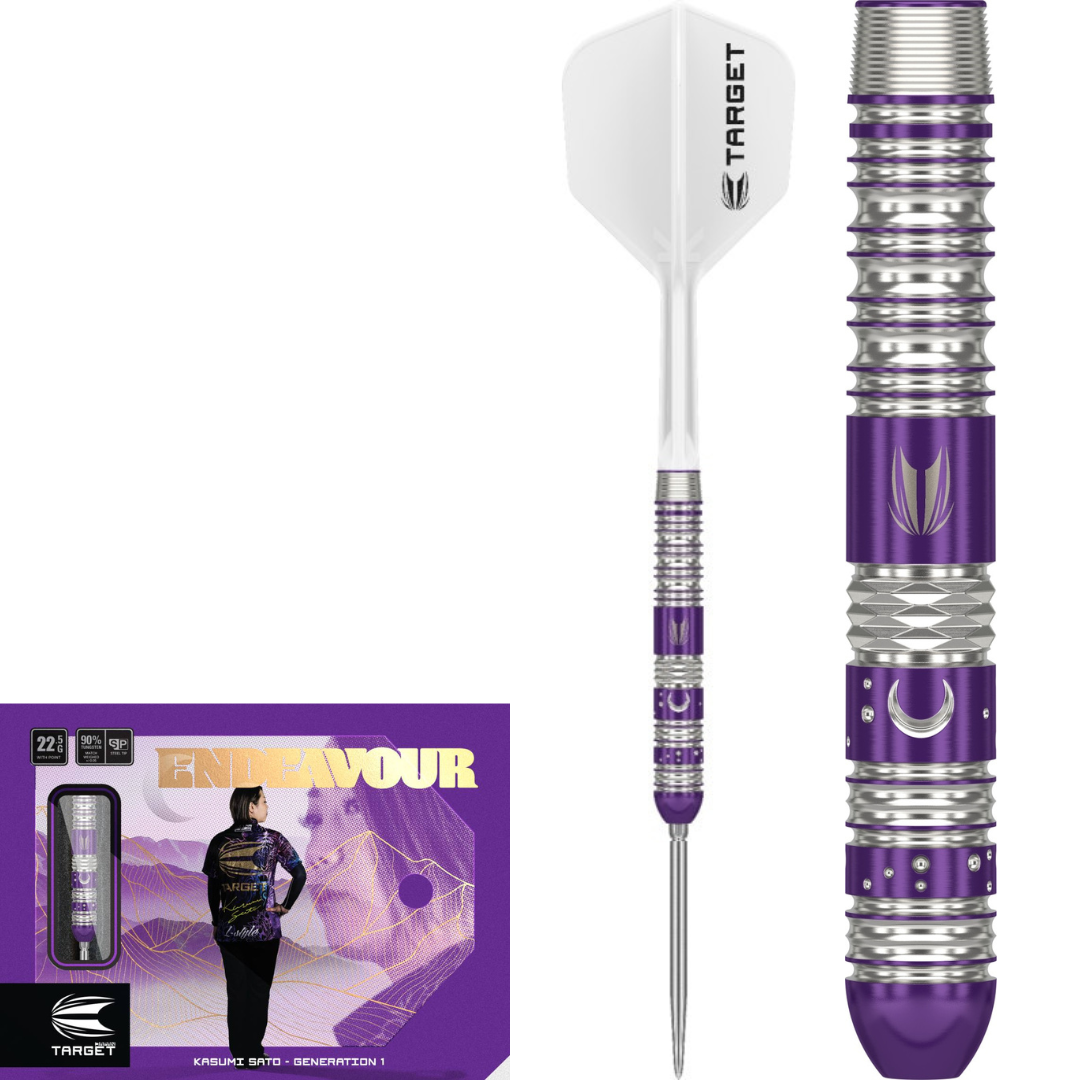  Target Japan Kasumi Sato Endeavor 90% Tungsten Swiss Point Steeldarts