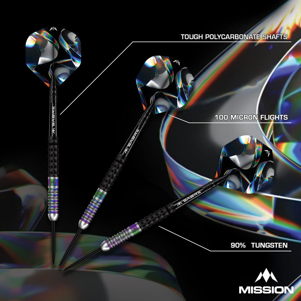  Mission Iridian 90% Tungsten Steeldarts