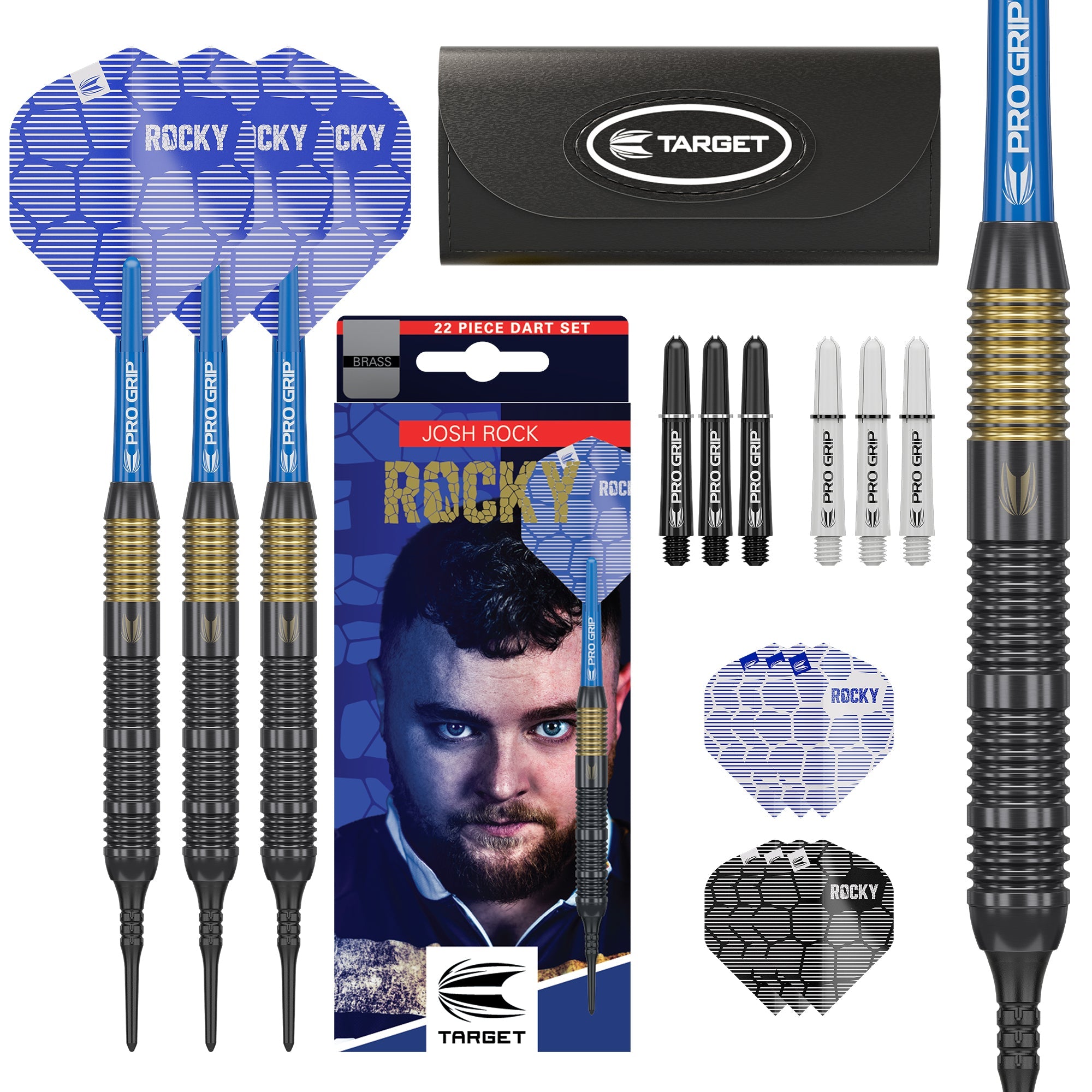 Target Josh Rock Brass Softdarts