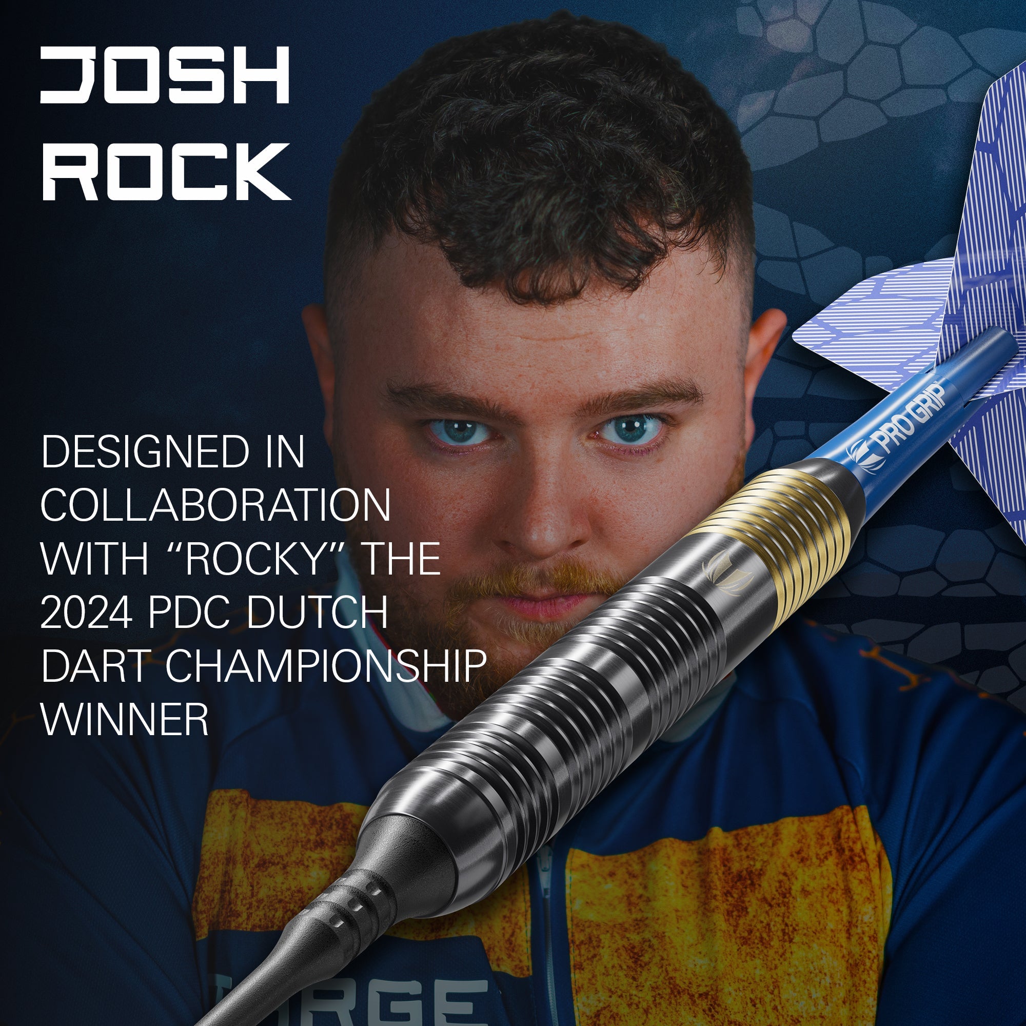  Target Josh Rock Brass Softdarts