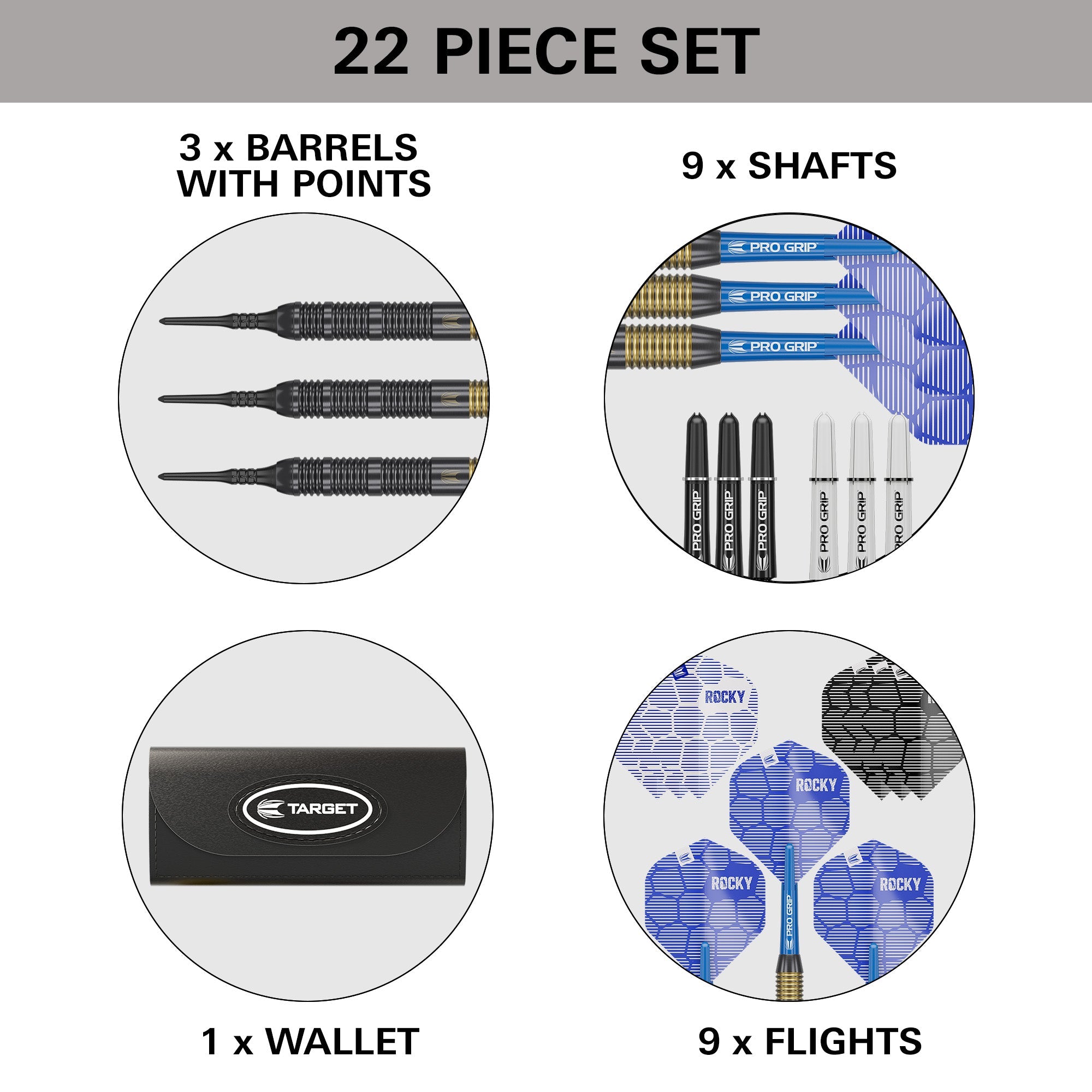  Target Josh Rock Brass Softdarts