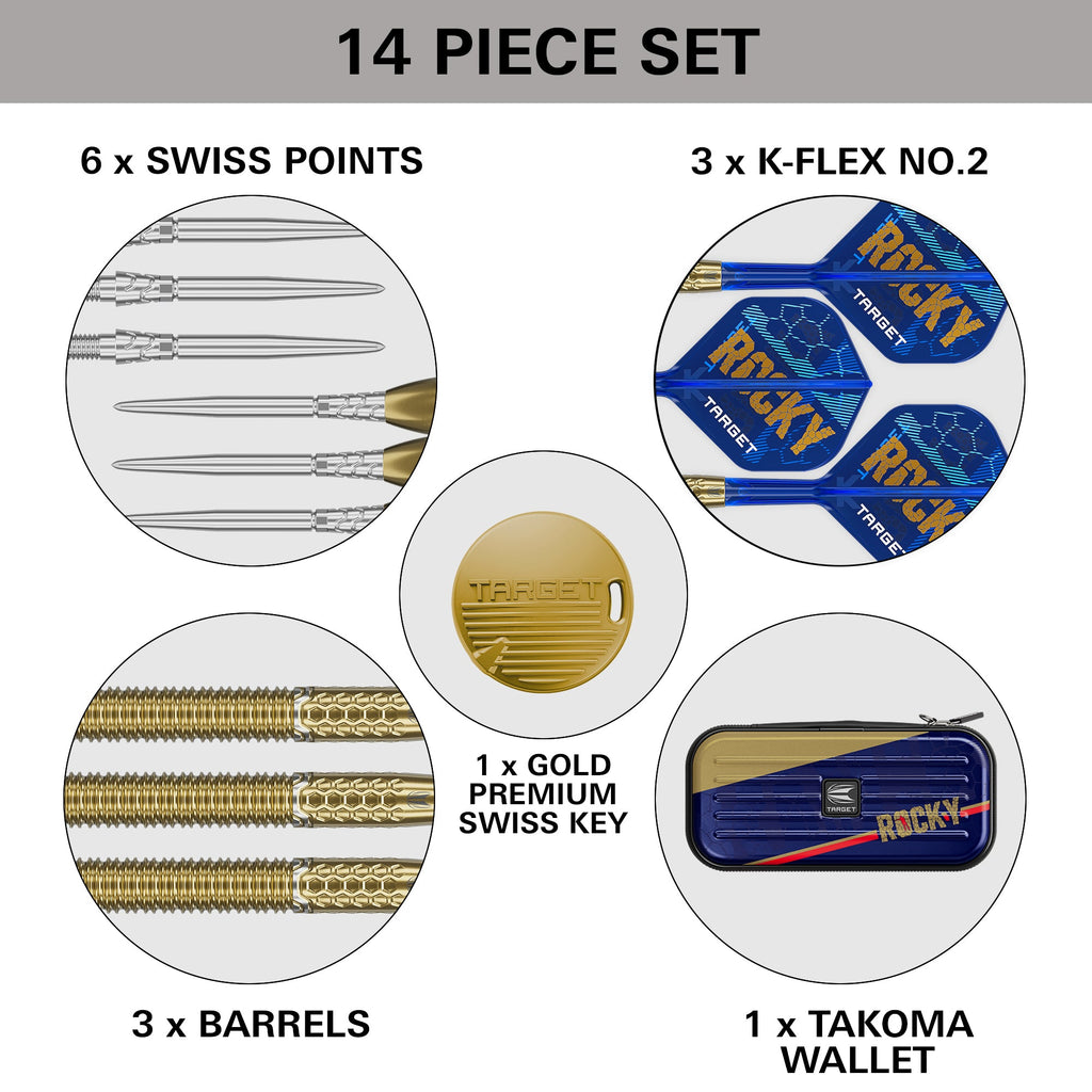  Target Josh Rock Limited Edition 95% Tungsten Steeldarts