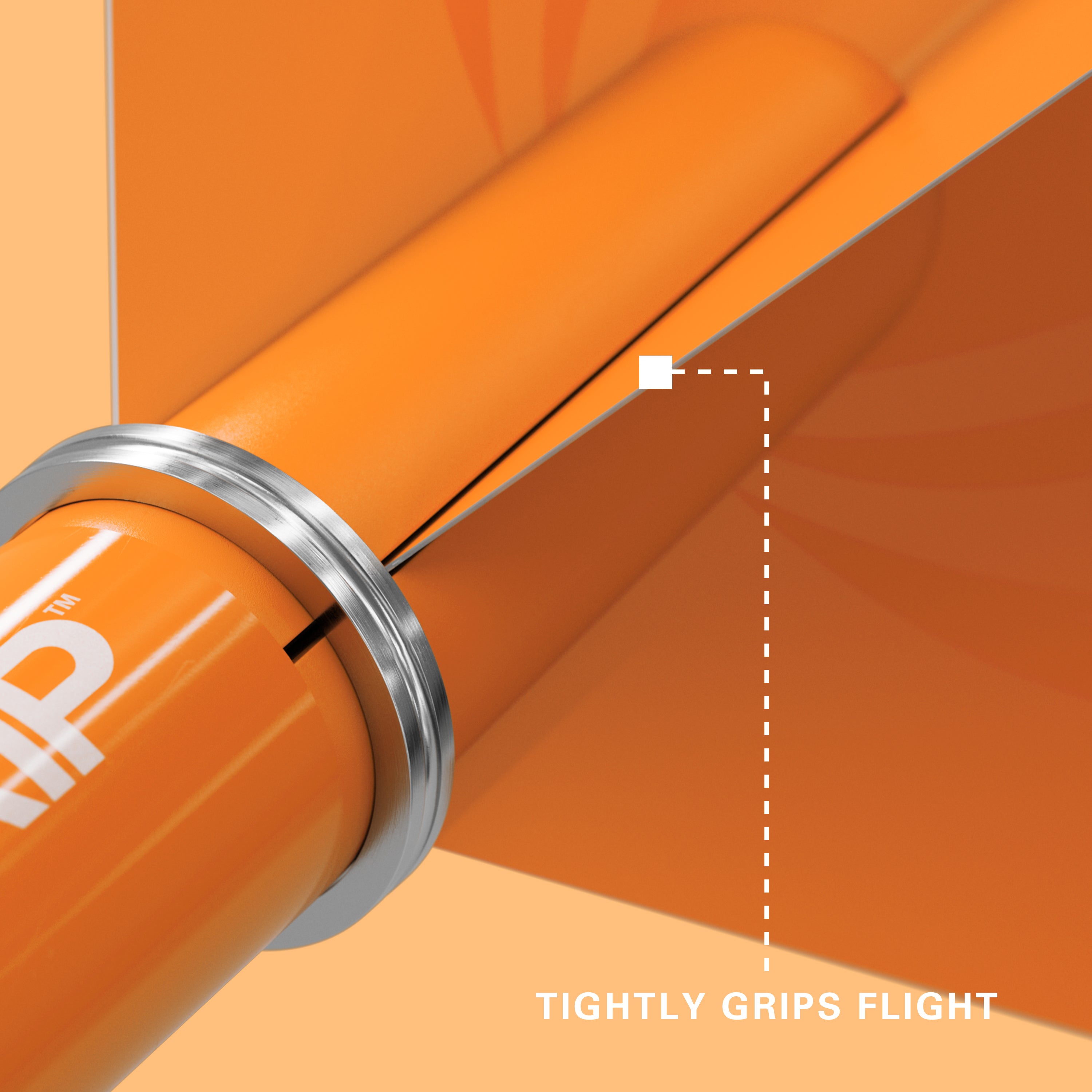  Target Pro Grip Shafts - Orange - 3 Sets