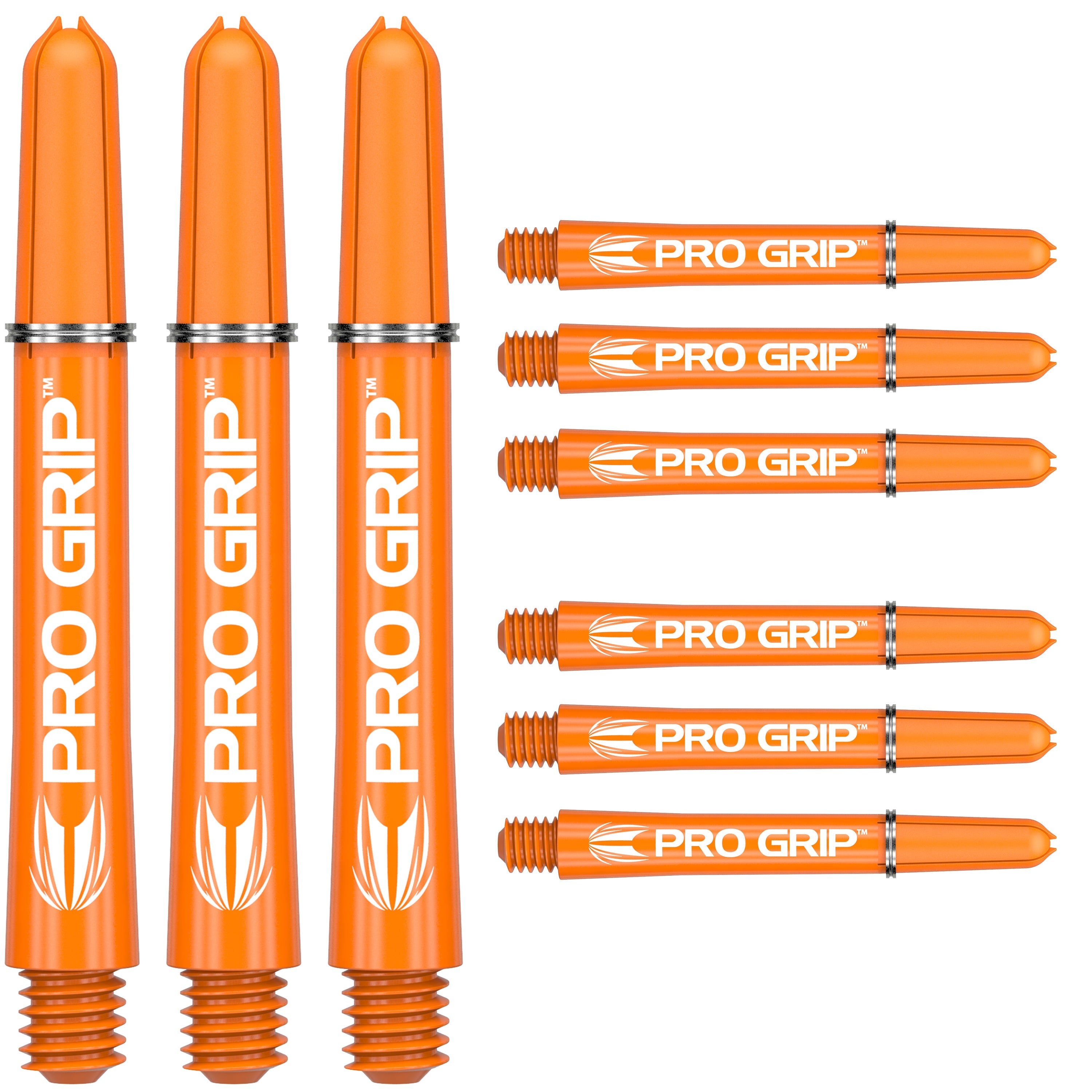  Target Pro Grip Shafts - Orange - 3 Sets