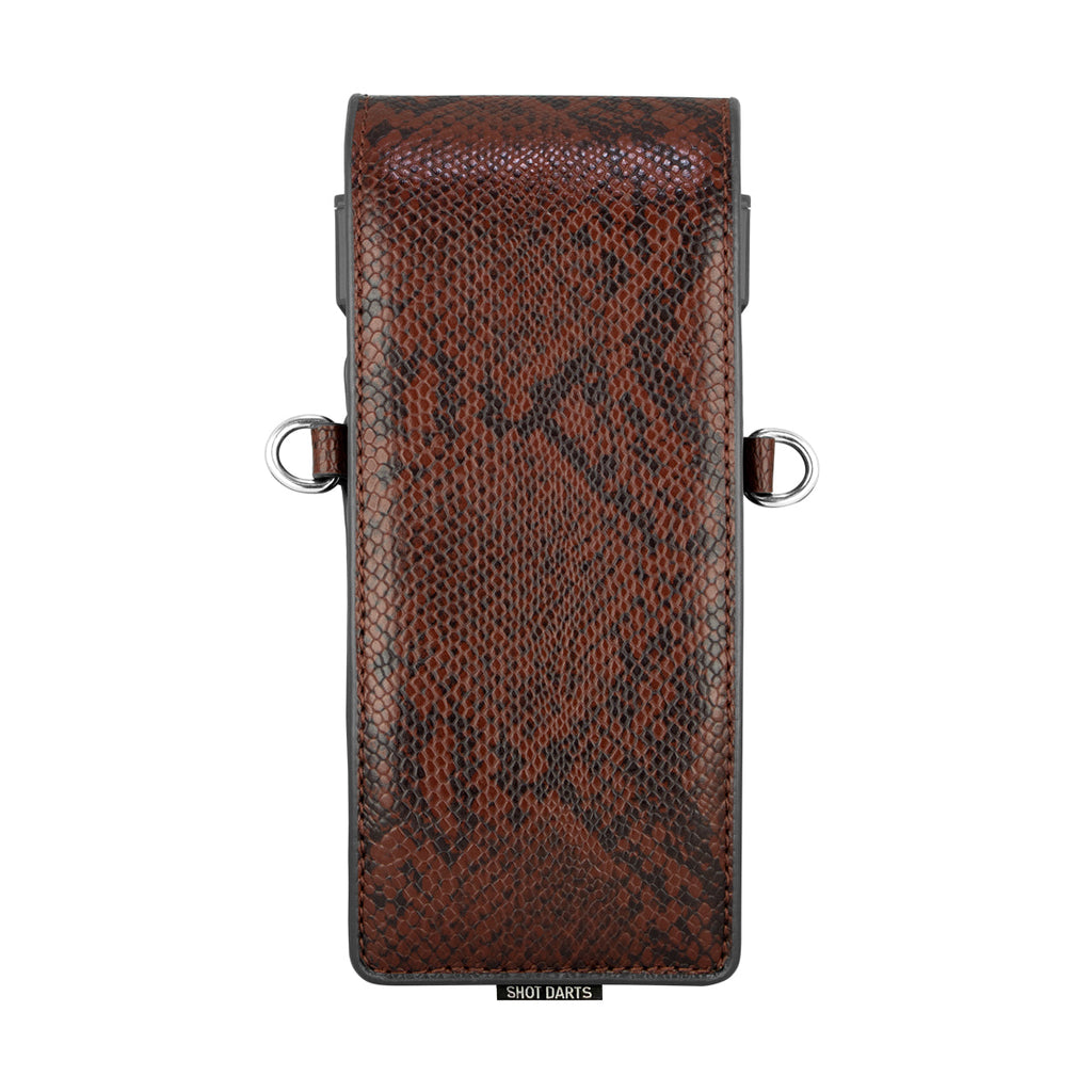  Shot Inked Dart Wallet Gator - Braun