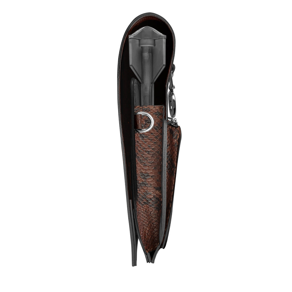  Shot Inked Dart Wallet Gator - Braun