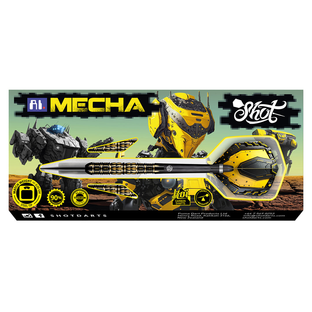  Shot AI Mecha 90% Tungsten Steeldarts
