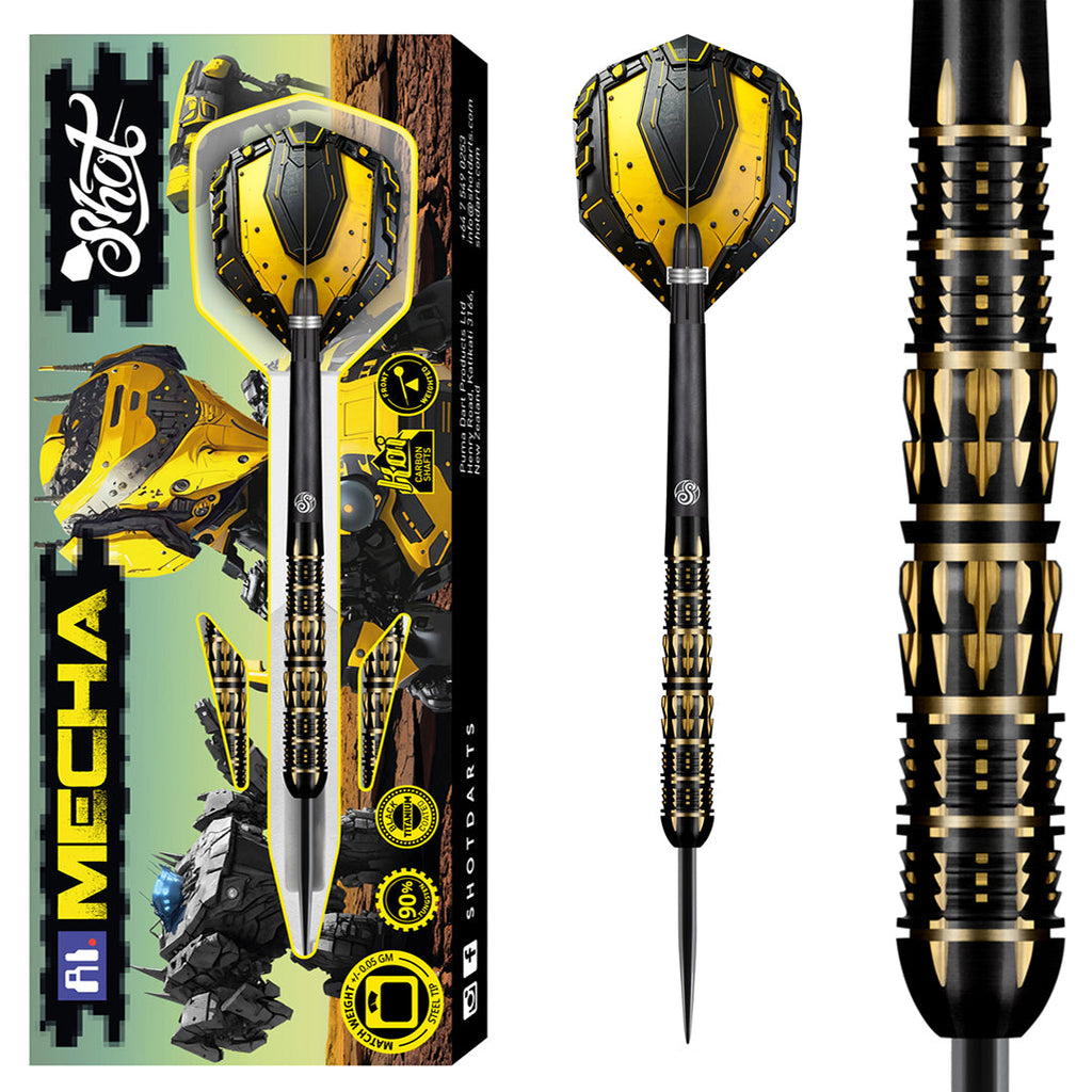  Shot AI Mecha 90% Tungsten Steeldarts