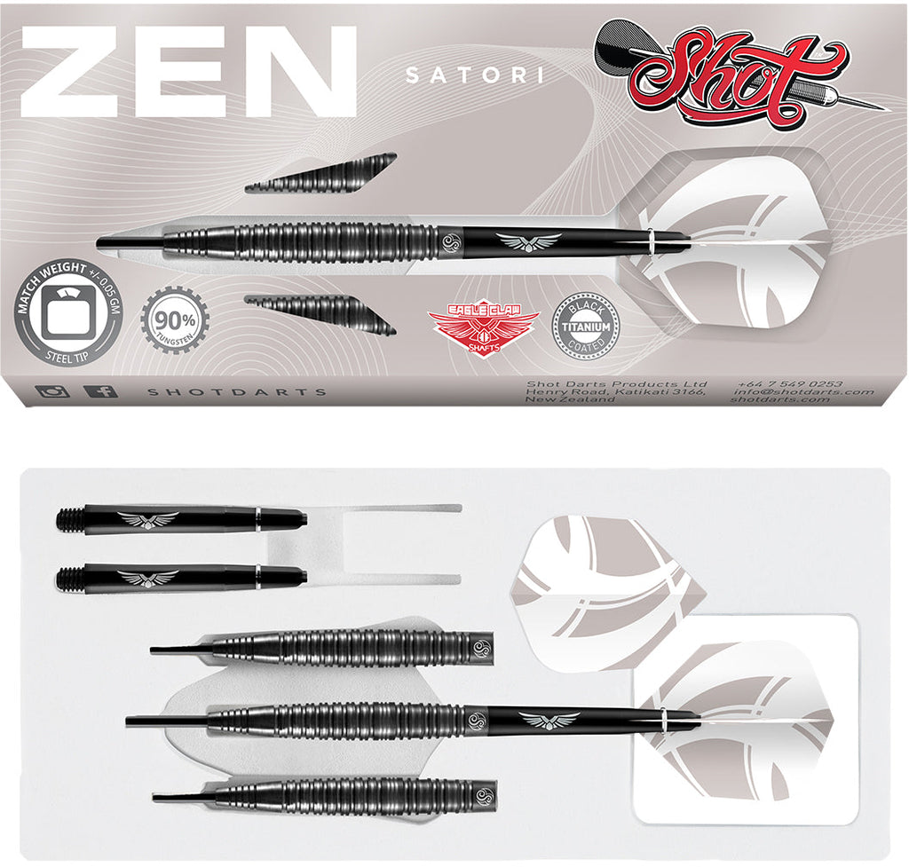  Shot Zen Satori 90% Tungsten Steeldarts